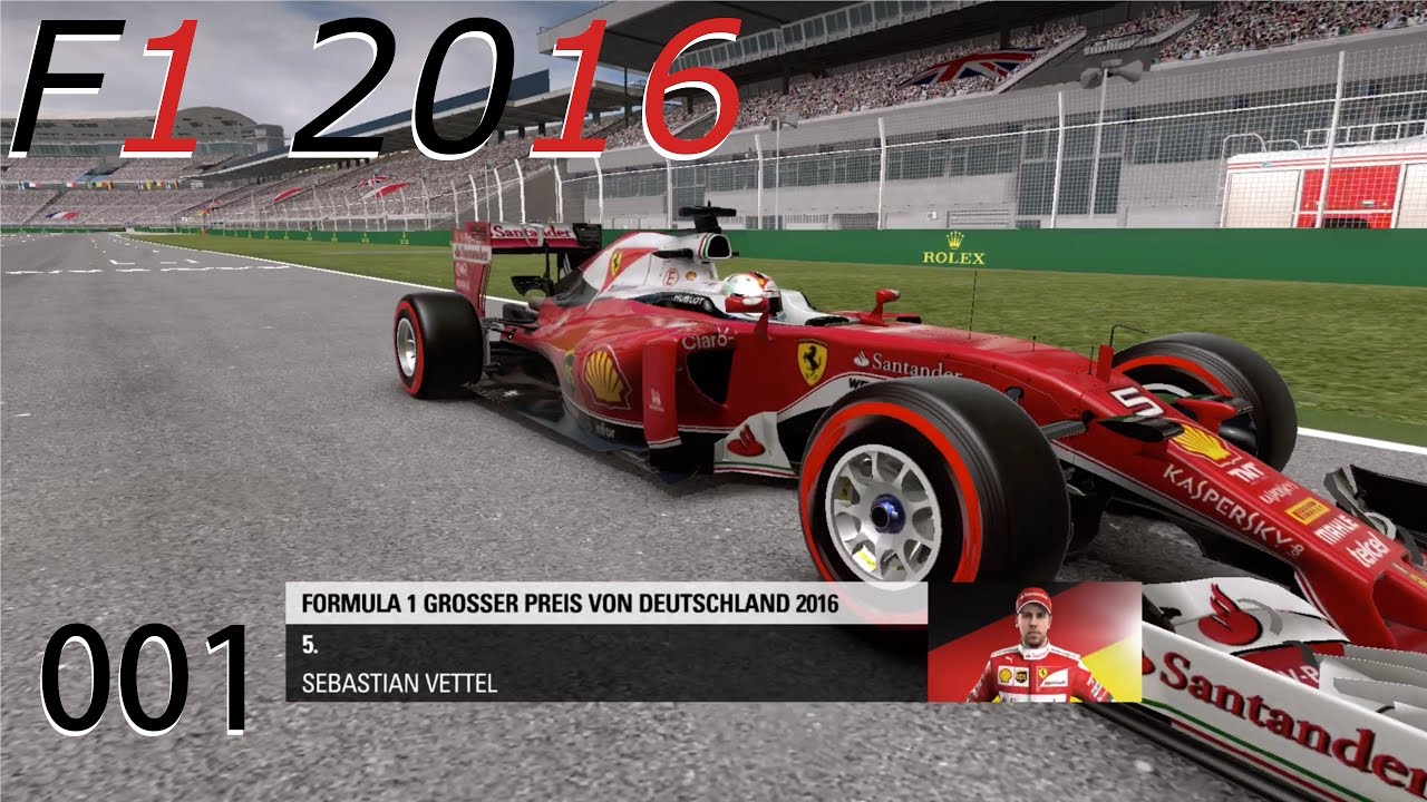 F1 2016 [001] Germany GP Practice & Qualy - Let's Play F1 2016 iOS Gameplay [1080p / FullHD]