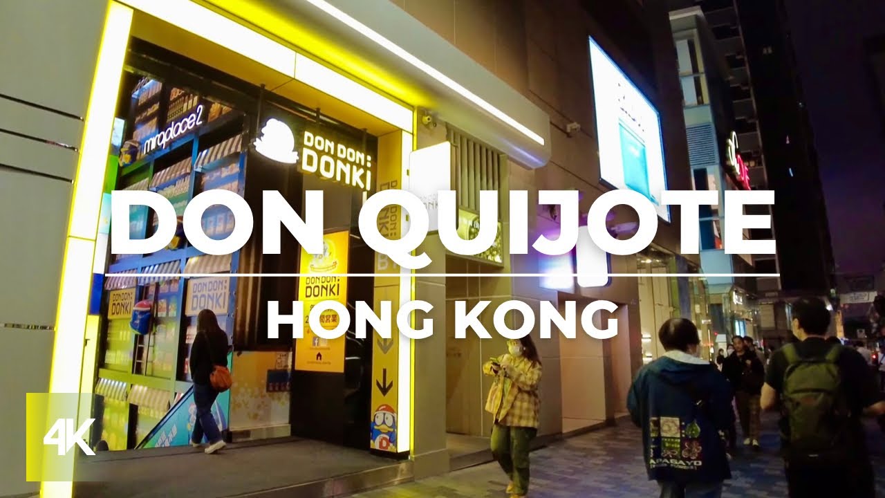 Don Quijote Tsim Sha Tsui Hong Kong | Prices | 4K | ETV Walking Tour