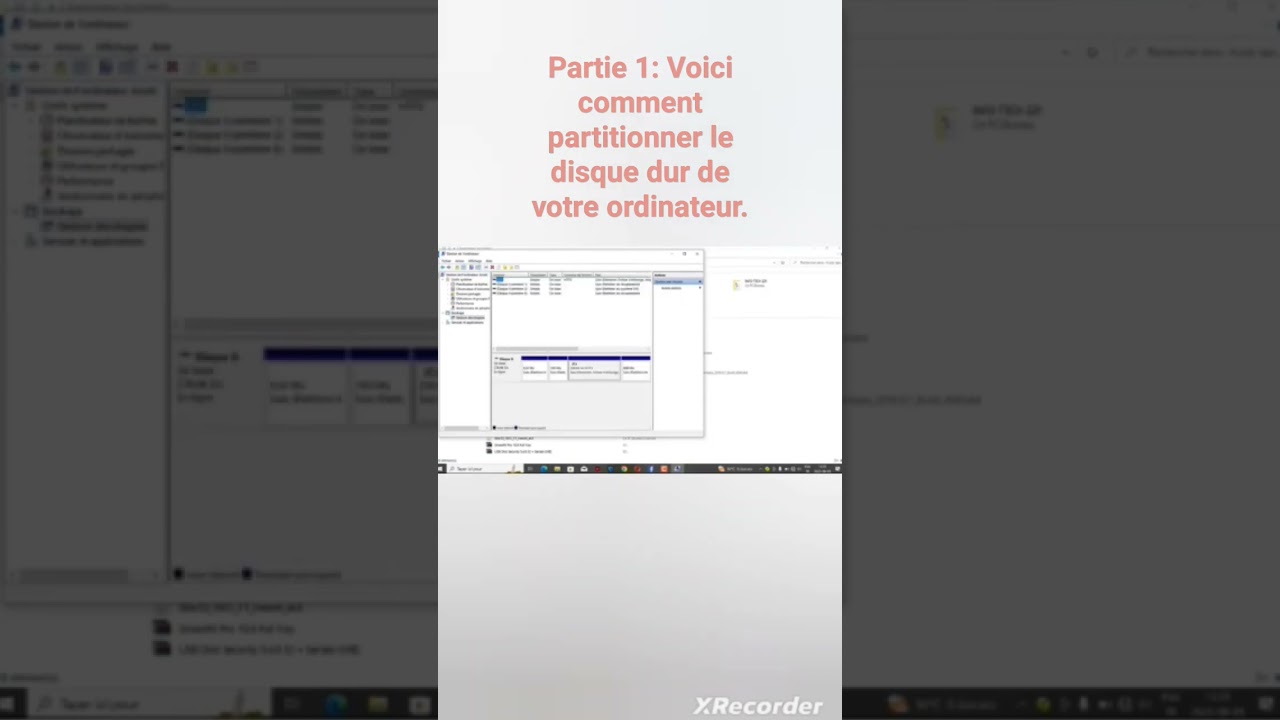 Partie 1: Voici comment partitionner le disque dur de votre ordinateur.