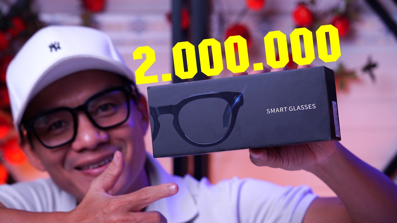 Mình Đã Dùng Kính Thông Minh Giá Rẻ Này – Kết Quả Bất Ngờ  |  Review chi tiết Smart Glasses V03