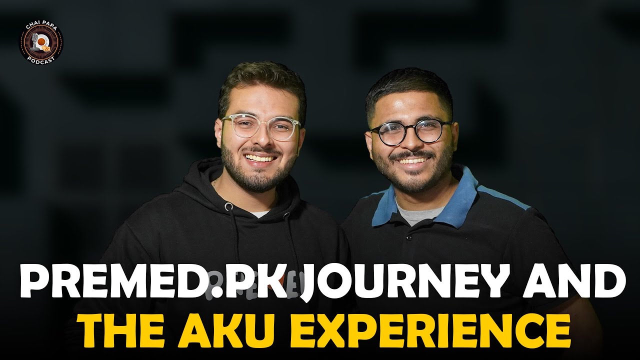 PreMed.PK journey and The AKU experience  | Ft. Hasnain Mankani (Founder PreMed.Pk ) | EP # 20 ☕