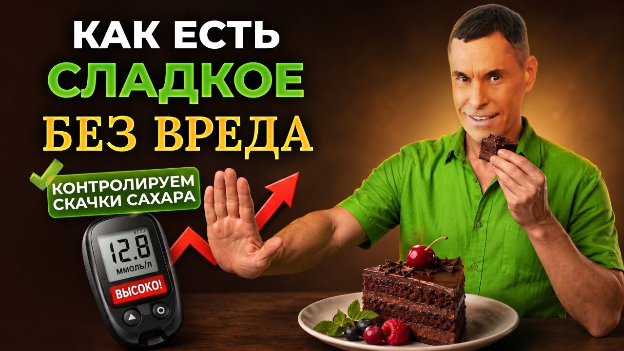 Что помогает есть сладкое и держать сахар под контролем: 5 научных правил