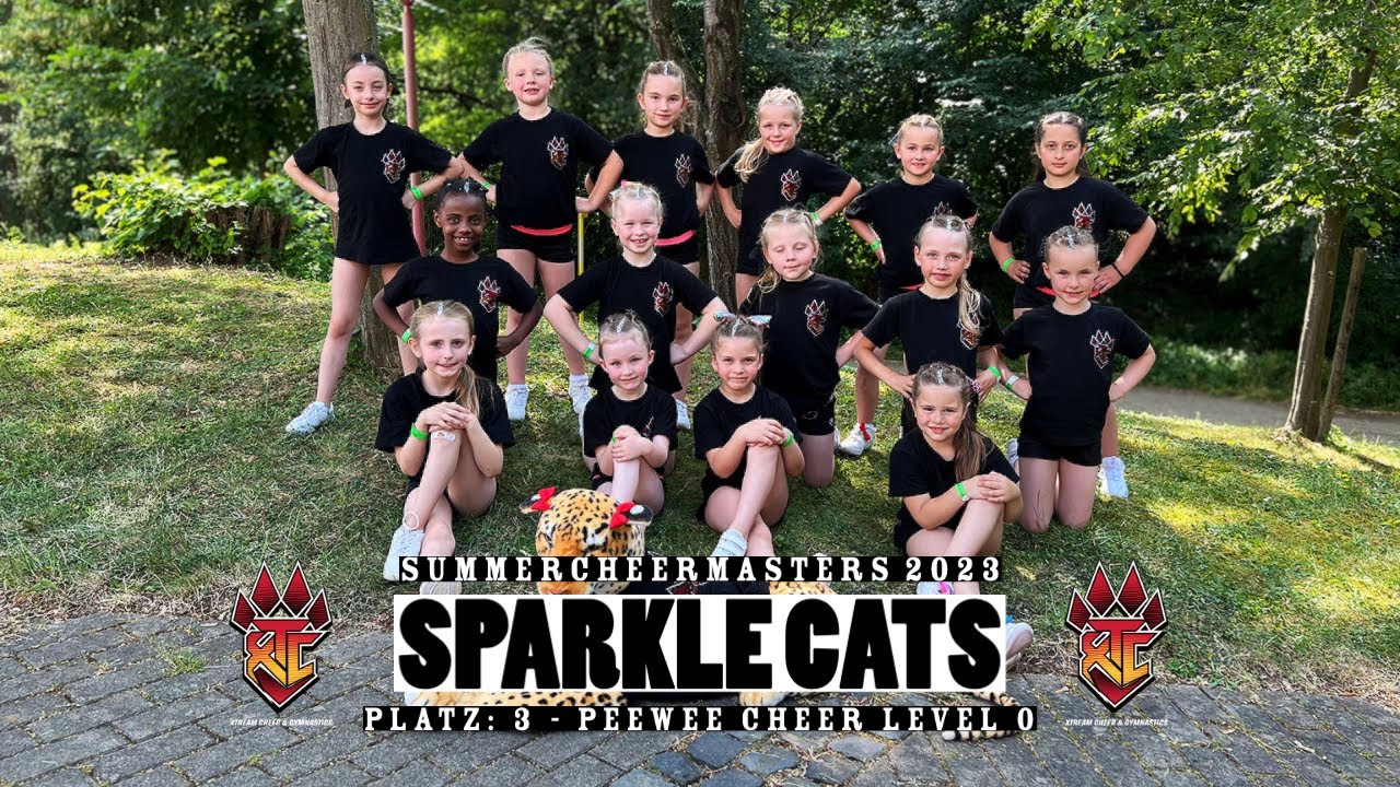 Sparkle Cats - PeeWee Cheer Level 0 - SummerCheerMasters 2023