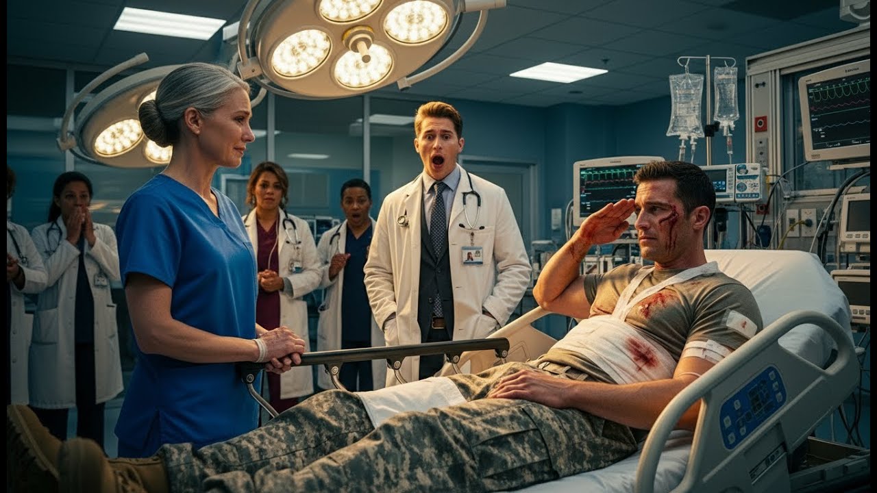 They Mocked the Old Nurse — Then the Wounded SEAL Army Commander Saluted Her