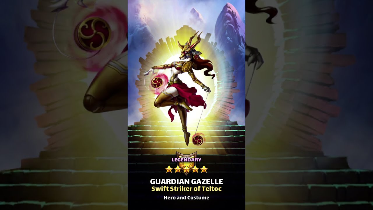 Empires Puzzles : Extravaganza more than 200 summons chasing Guardian Hippo and Gazelle 🎶