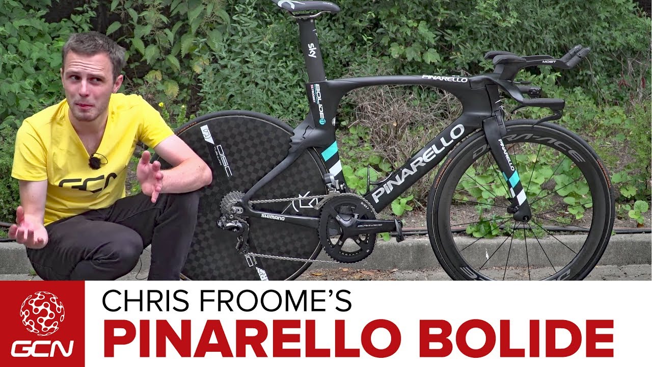Chris Froome's Pinarello Bolide Time Trial Bike