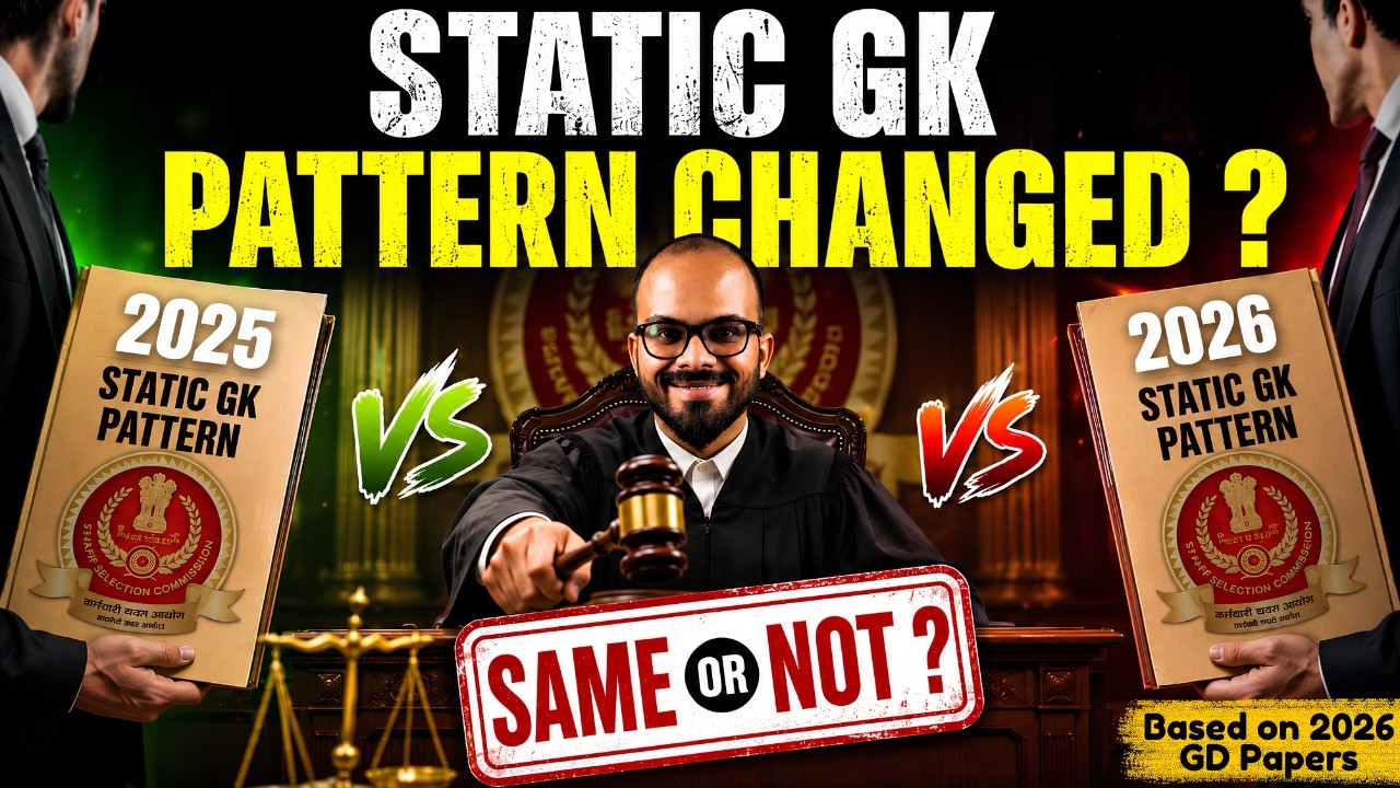 Did SSC Change the Static GK Pattern? | 2025 vs 2026 (Eduquity Analysis) #SSC #cgl2026