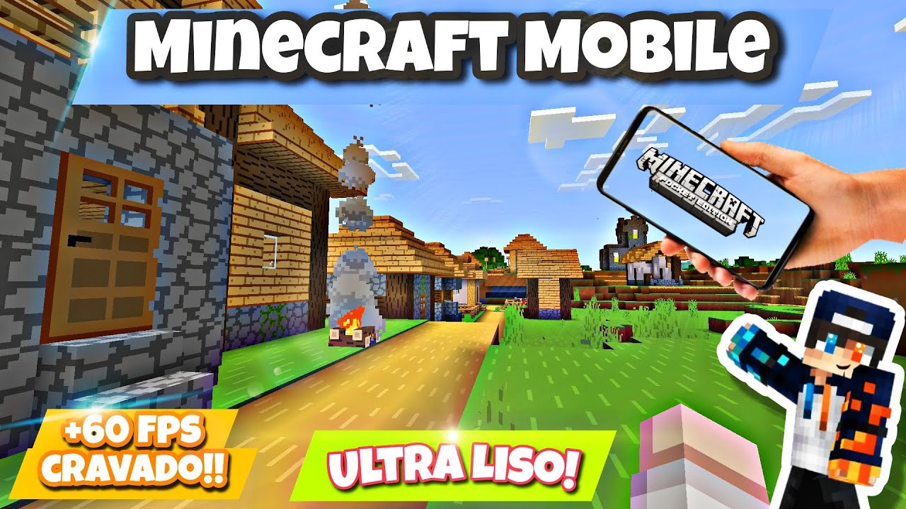 LÁ VAI BOMBA! COMO RODAR O MINECRAFT MOBILE ULTRALISO DE UMA VEZ POR TODAS NO SEU CELULAR! INFALÍVEL