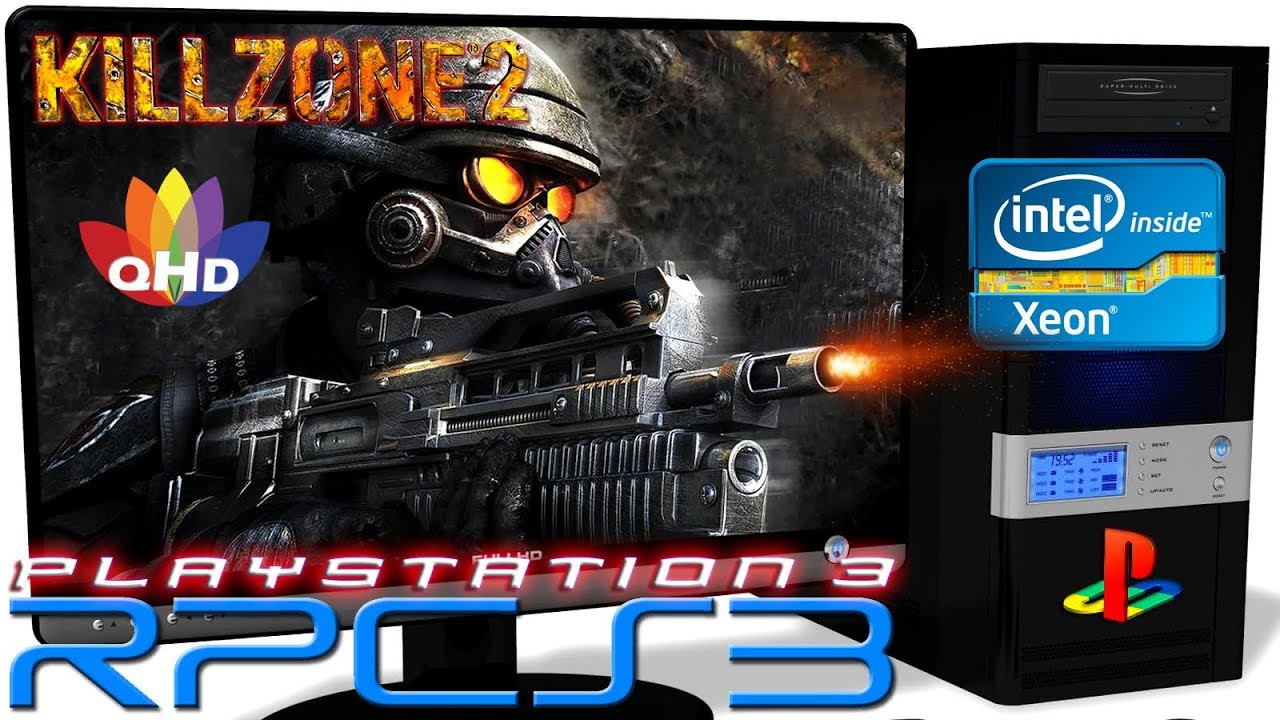RPCS3 0.0.10 [PS3 Emulator] - KILLZONE 2 [QHD-Gameplay] E5-1650v2 #2