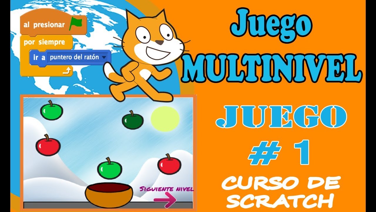 😊Cómo crear un JUEGO CON NIVELES en SCRATCH # 01🟢 | Soy mi reto