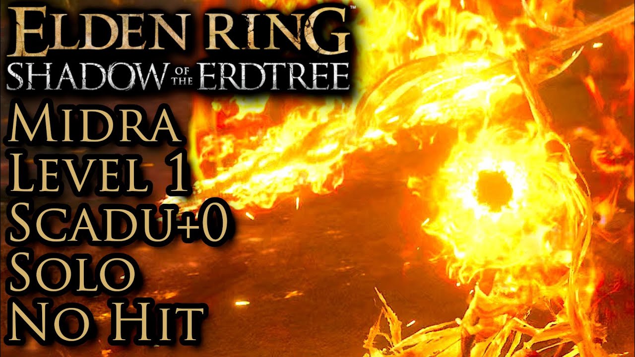 ELDEN RING - Midra RL1 Scadu+0 Solo No Hit