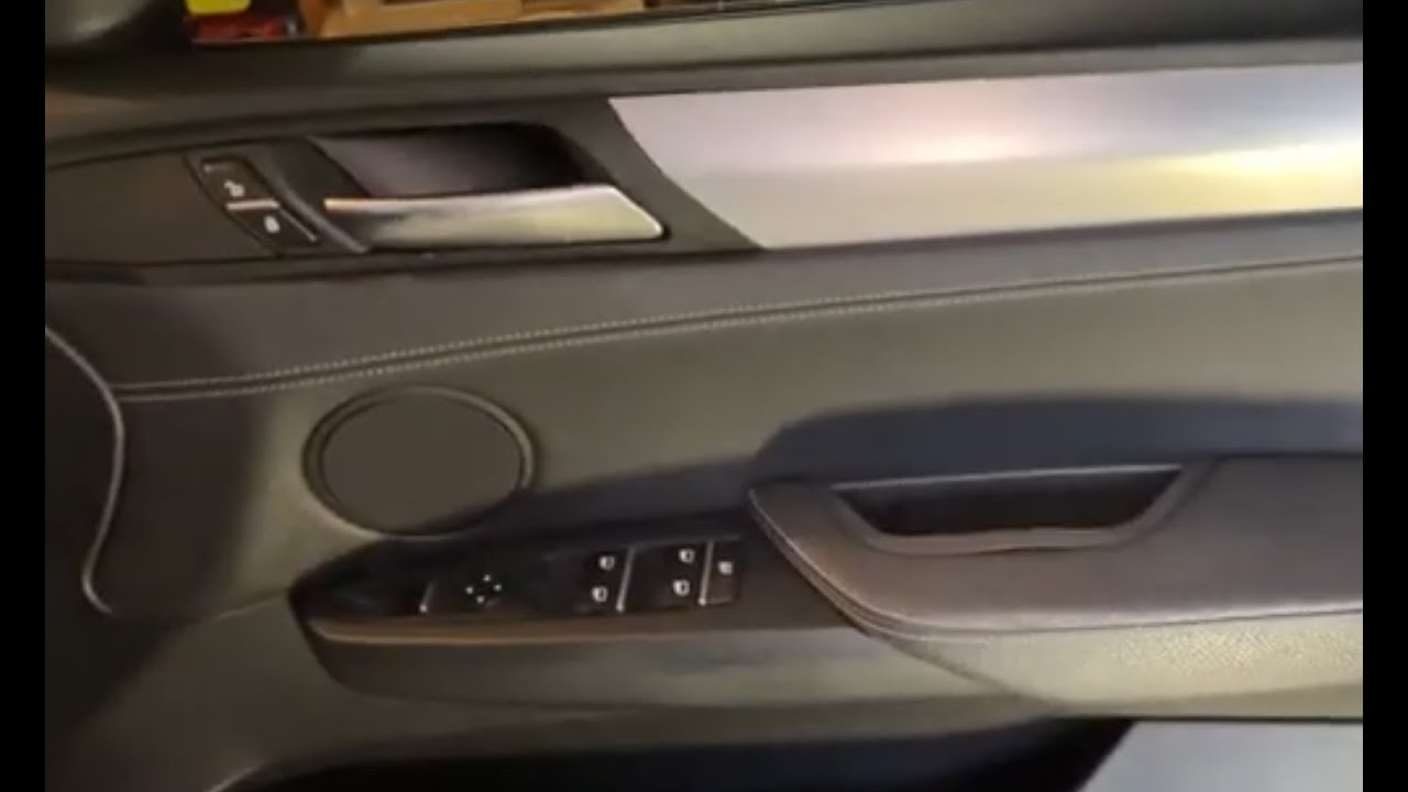 Как заменить ручку двери BMW X4, X3, F25, F26, передние водительские. Отделка салона. Скидка на о...