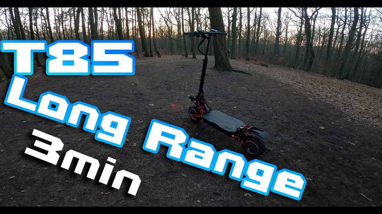 JANOBIKE T85 🛴 Long range 45KM in 3 minutes 🚀⚡