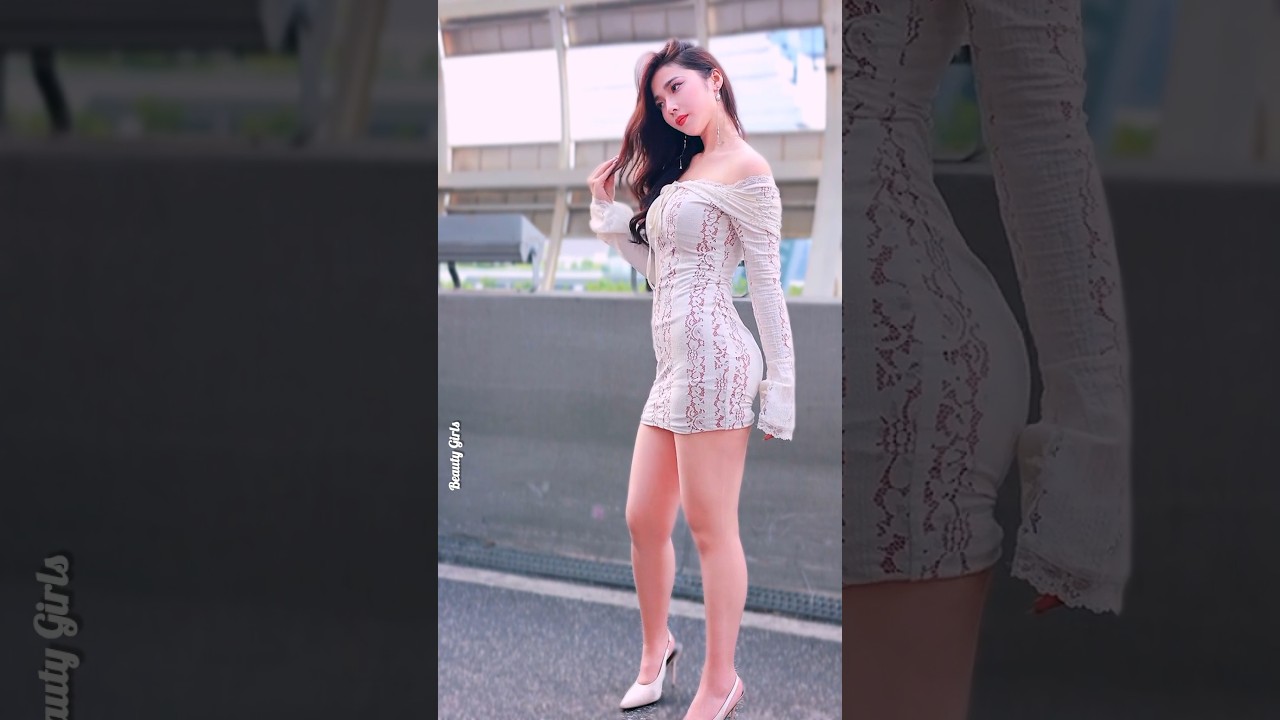 Chinese beautiful girl street fashion outfits style #chinesegirl #fashion #shorts #beautiful #viral