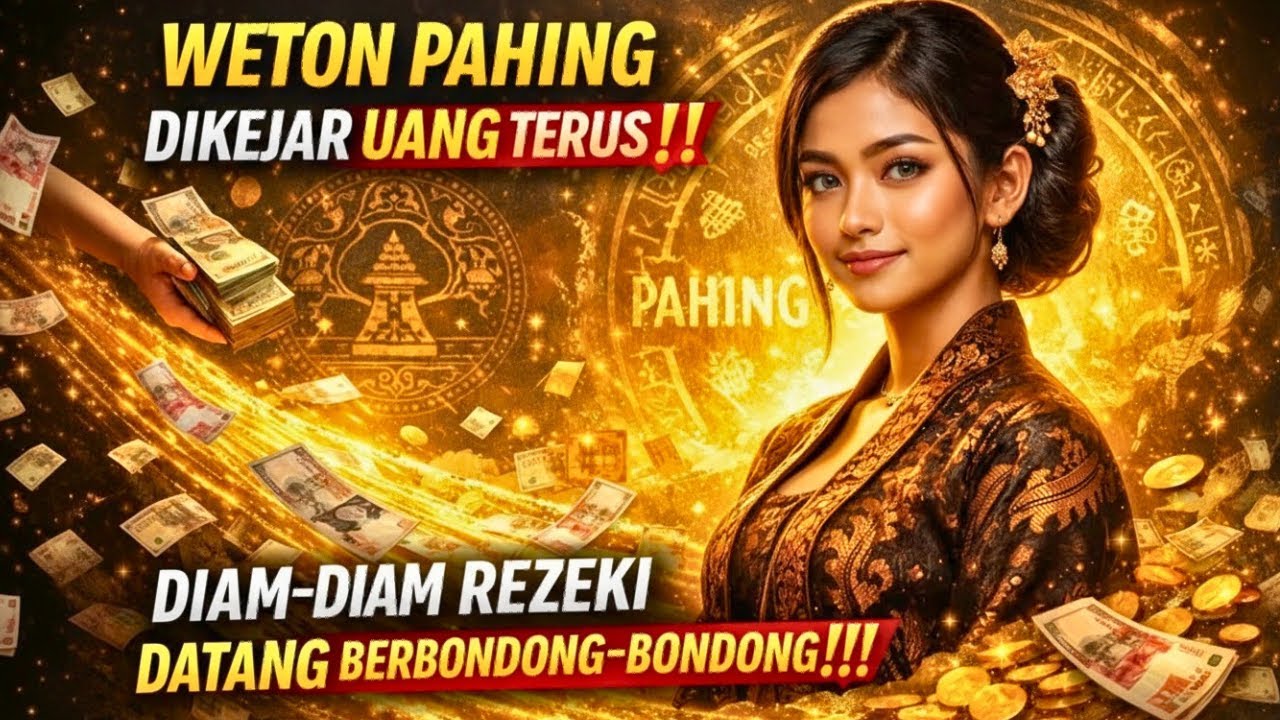SIAP-SIAP‼️2026 WETON PAHING Akan Dikejar Uang Terus, Usaha Mulus, ASAL JANGAN RAKUS‼️