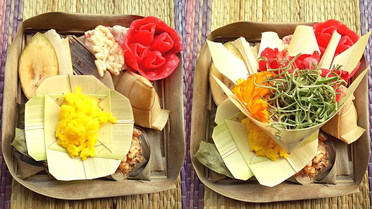 Cara Membuat Banten Soma Ribek