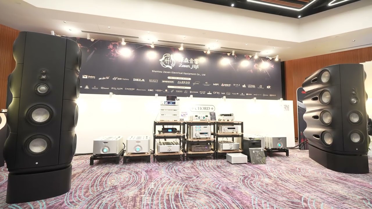 HK AV Show 香港高級視聽展 2025: 泽森音响 Shantou Zesen - Vivid Audio MOYA M1/Chord