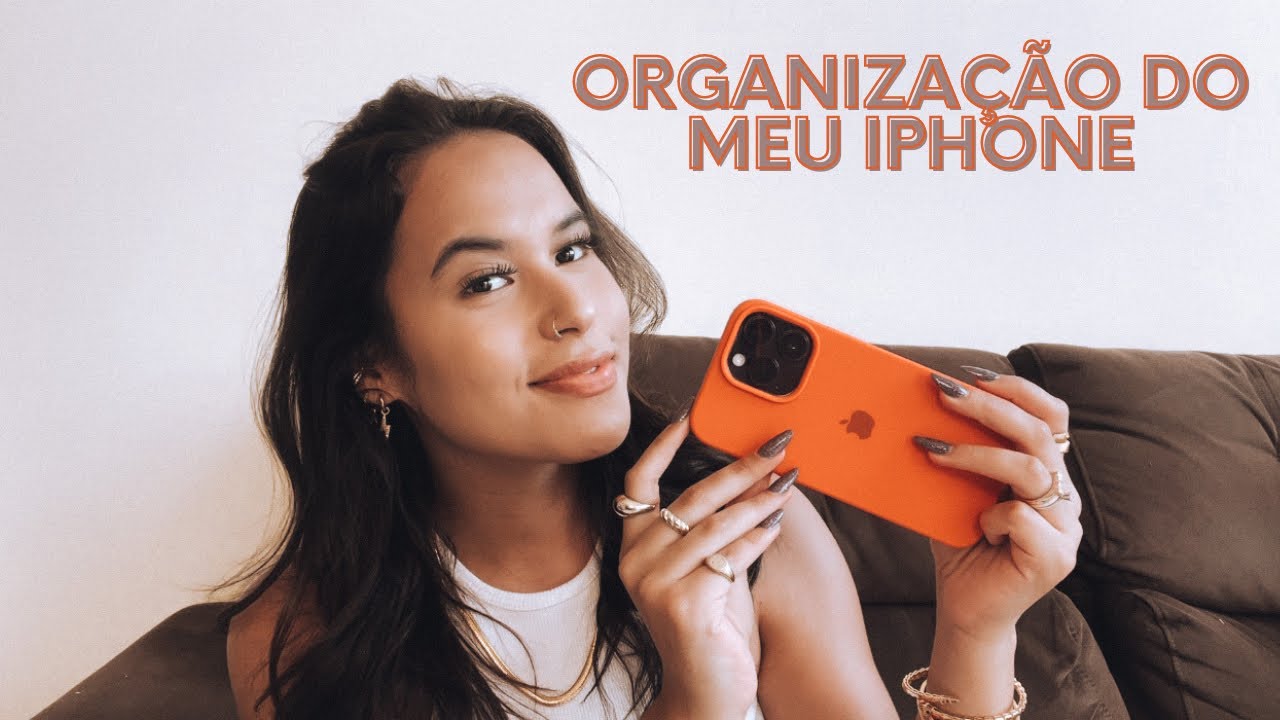 COMO ORGANIZO MEU IPHONE 📲