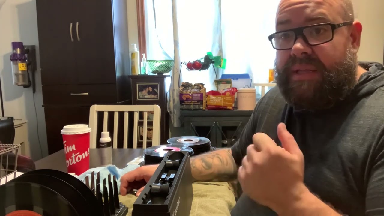 Knox Gear Record Cleaner Demo.