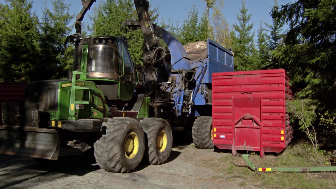 Extractions of forest residues in Sweden