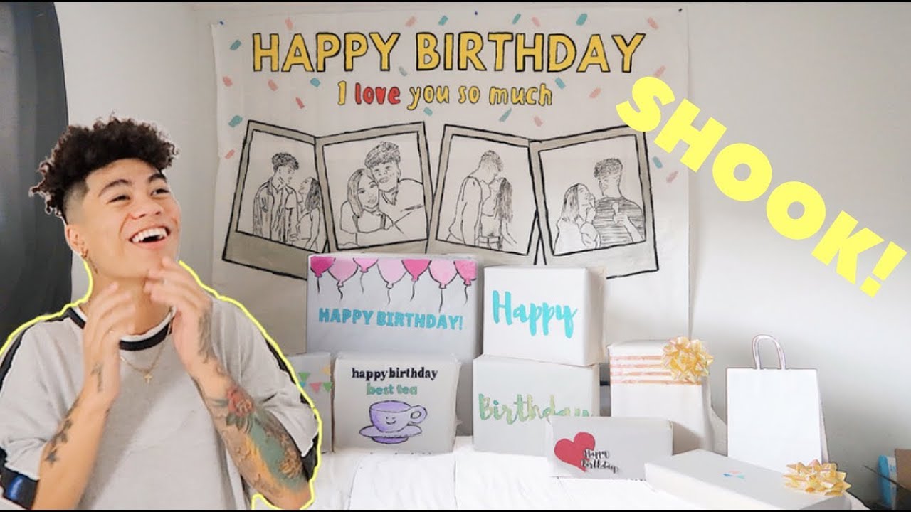 HOW I PLANNED MY BOYFRIENDS BIRTHDAY  (vlog/diy)