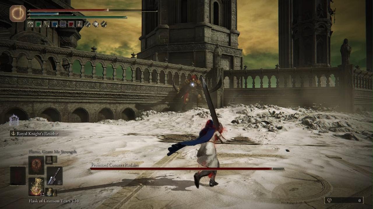 Promised Consort Radahn | SOLO Strength Build | Elden Ring DLC