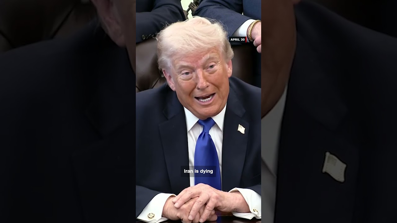 Trump repeatedly claims an Iran deal is near