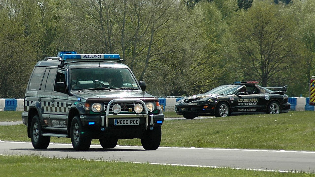 2013 Brooklands Mayday Emergency Vehicles Day Part 1 - Vehicles Arriving