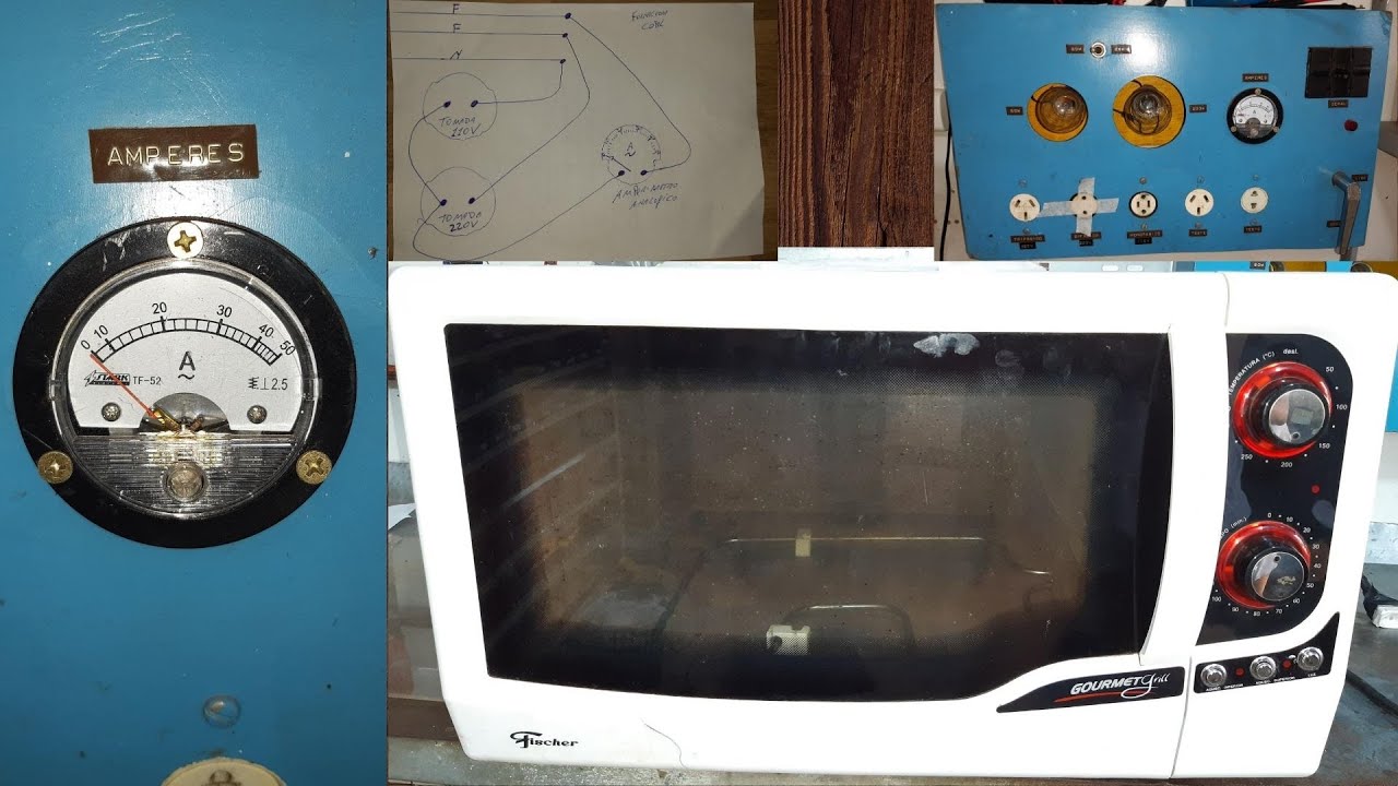 Veja como instalar e usar um amperímetro e como trocar e testar a resistência do forno elétrico