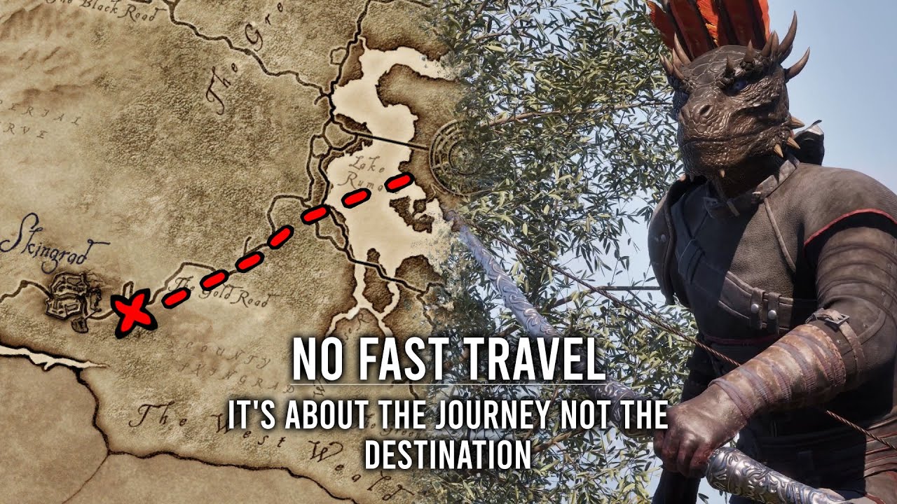 No Fast Travel: It's About The Journey Not The Destination | Oblivion Remastered