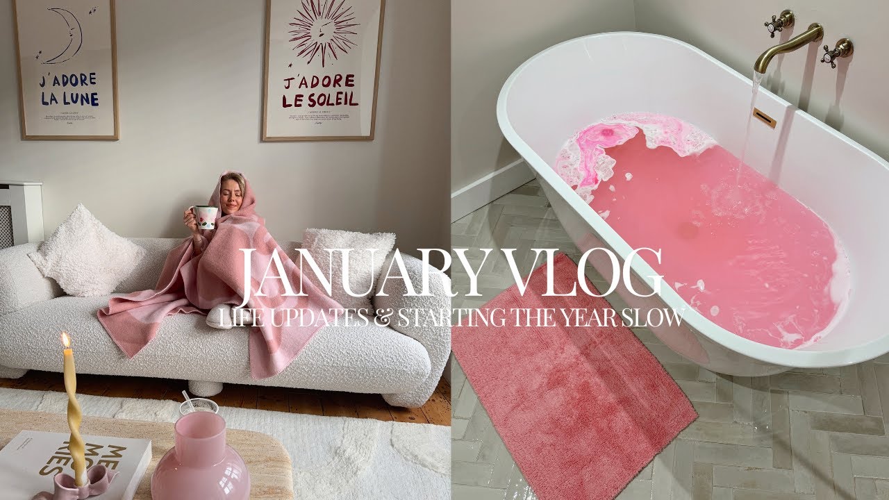 JANUARY VLOG! LIFE UPDATES! EASING INTO THE YEAR & BEACH DAYS VLOG! | India Moon