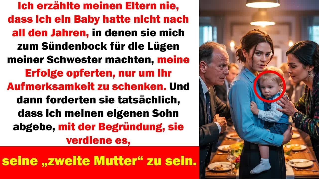 „Meine Eltern verlangten, ich solle meinen Sohn abgeben damit meine Schwester ‚zweite Mutter‘ wird“.