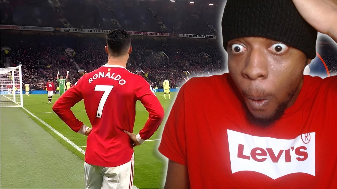 AMEIRCAN REACTS TO LEGENDARY Moments By Cristiano Ronaldo | REACTION