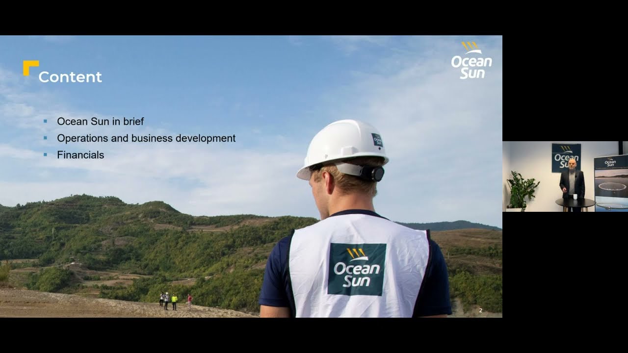 Ocean Sun Q4 results 2023 webcast