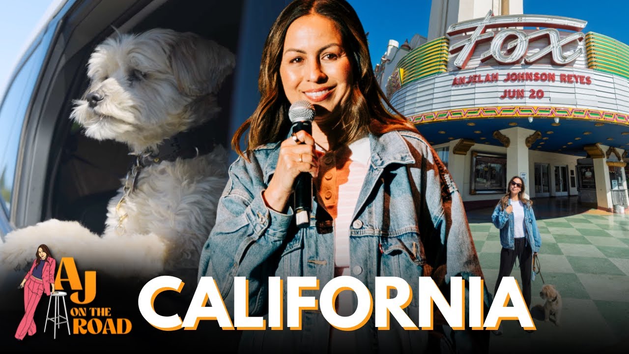 Back on Tour in California | AJ On the Road: The Family Reunion Tour | Anjelah Johnson-Reyes