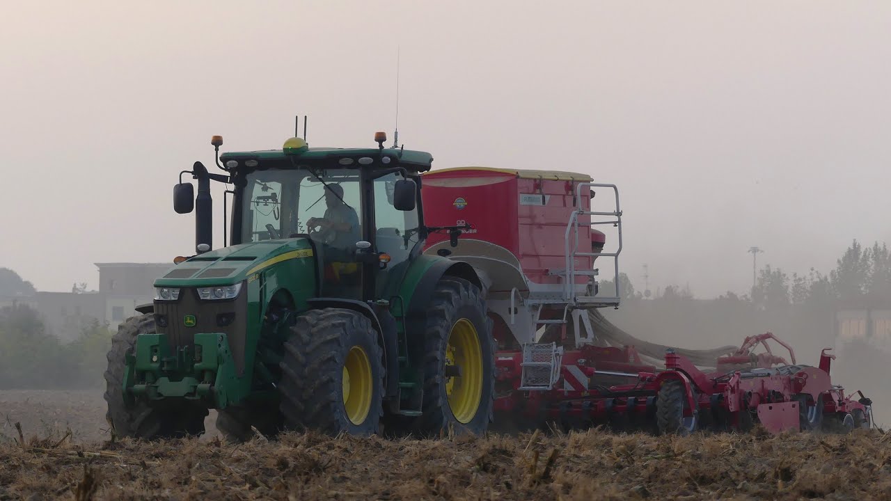 Semina Grano 2022 | Pöttinger Terrasem V6000 | John Deere 8320R | Società Agricola Biagi Romeo s.s.