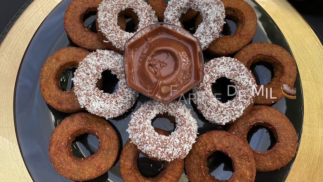 Mini donuts à la farine de mil 🍩🌾