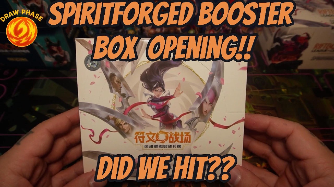 SPIRITFORGED Chinese Booster Box Opening!!!