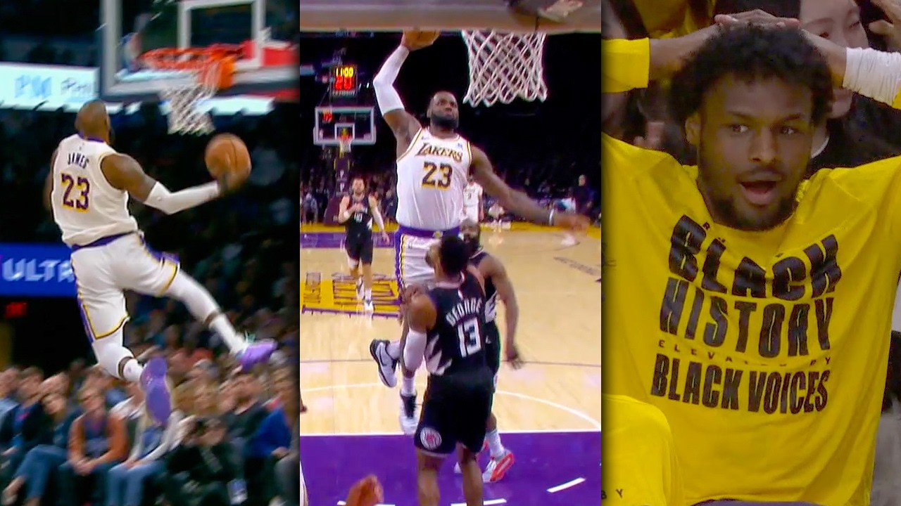 LeBron James BEST DUNKS With The Lakers 👑🔥