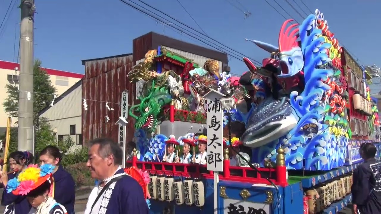 ２０２５年　八戸三社大祭　お還り　神明宮
