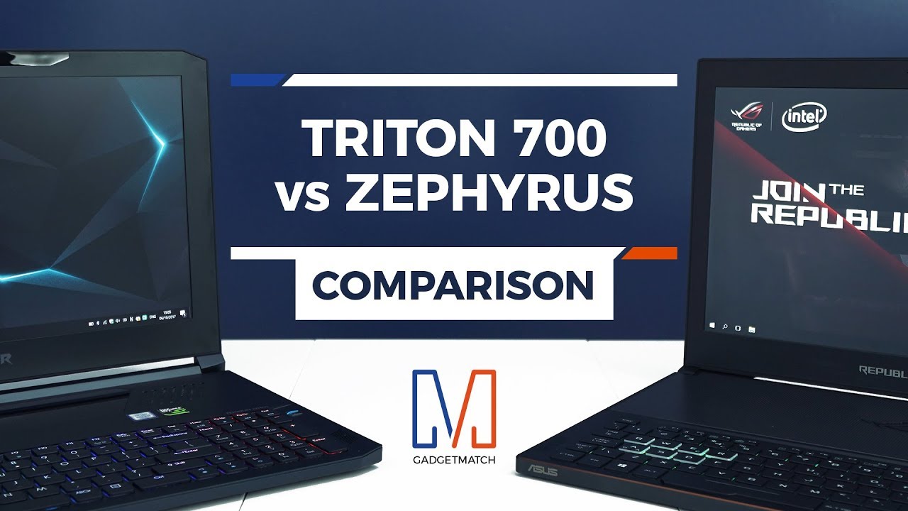 Acer Predator Triton 700 vs ASUS ROG Zephyrus