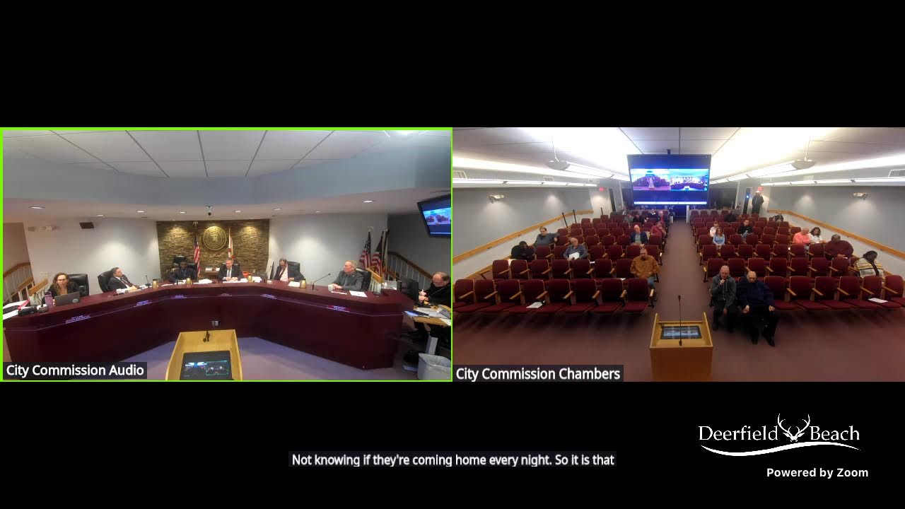 Regular City Commission Meeting