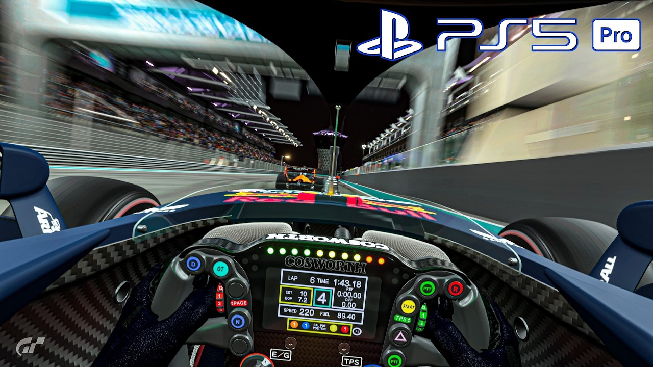 ABU DHABI GP in Red Bull VR Perspective - Gran Turismo 7 PS5 Pro - Super Formula SF23