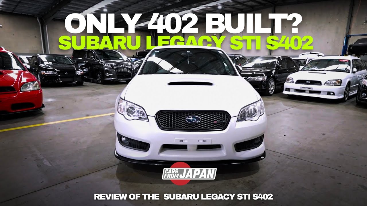 Is this Rare Subaru Legacy STi S402 tempting to own? - A Collectable Performance Car 1 of 402 Built