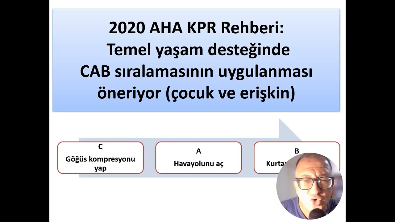 pediatrik CPR havayolu dersi