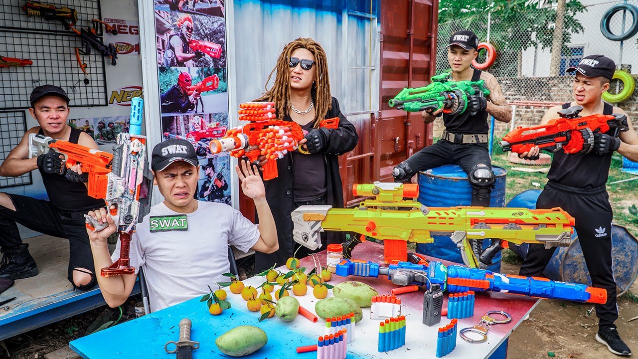 LTT Game Nerf War : Betrayal Of Soldiers Warriors SEAL X Nerf Guns Fight Rocket Crazy