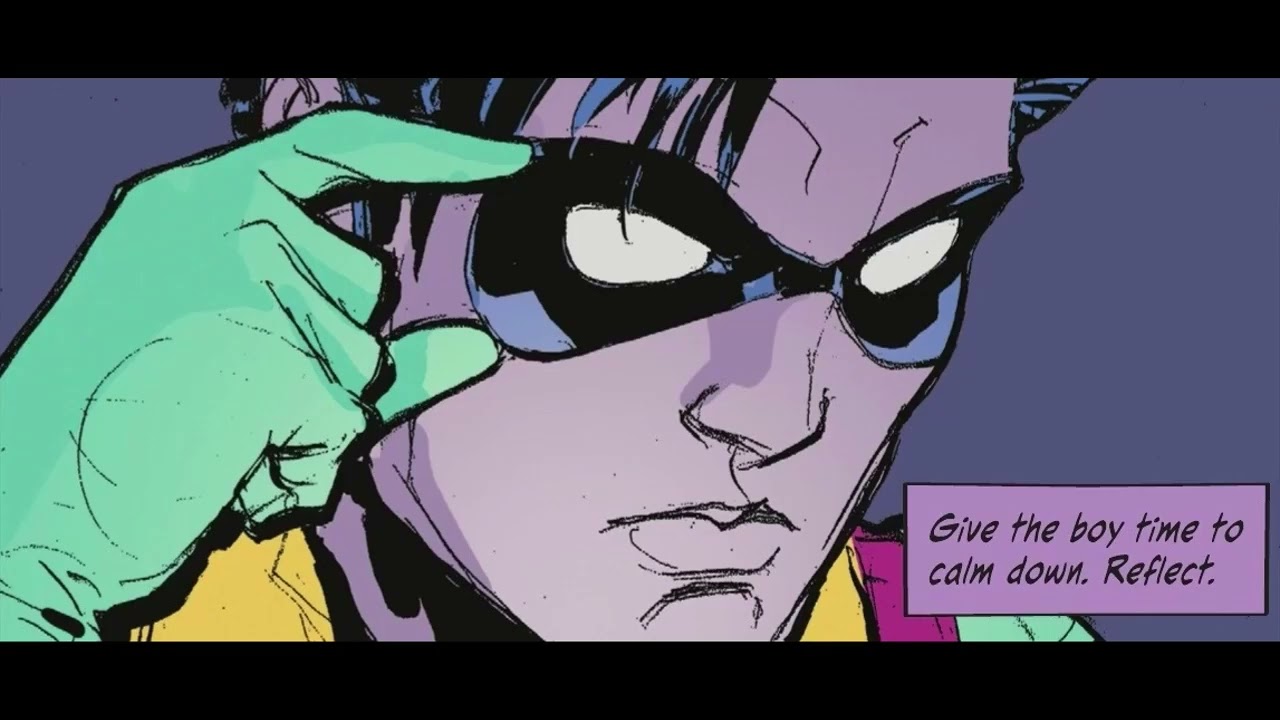 both fights in from the dc vault death in the family   robin lives #1