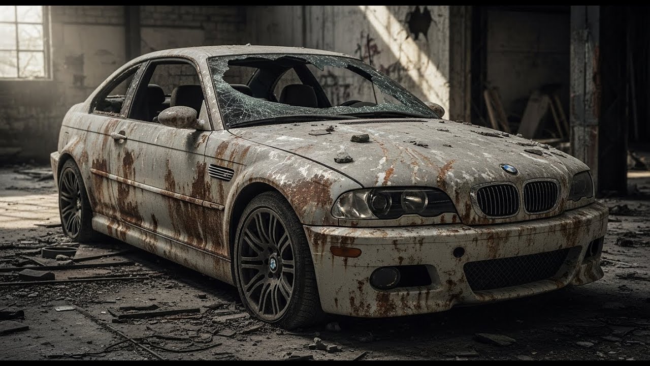 ASMR Car Restoration! Full Restoration 2006 BMW M3 from Burnt Condition to Looking New