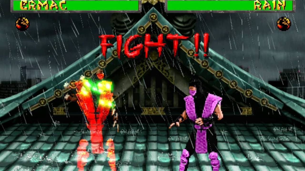 M.U.G.E.N Battle - Ermac vs Rain (MK2 versions)
