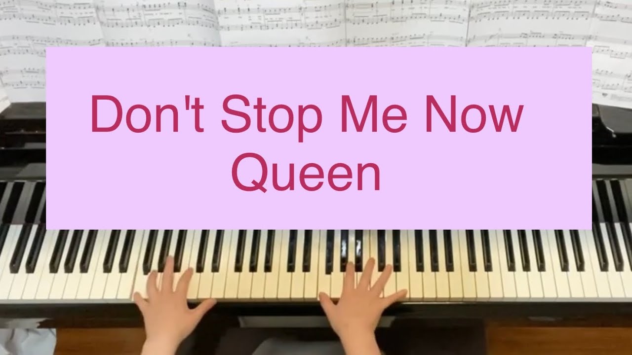 Don't Stop Me Now,Queen,中級,ぷりんと楽譜,川田千春編,ピアノ,ドント•ストップ•ミー•ナウ,クイーン